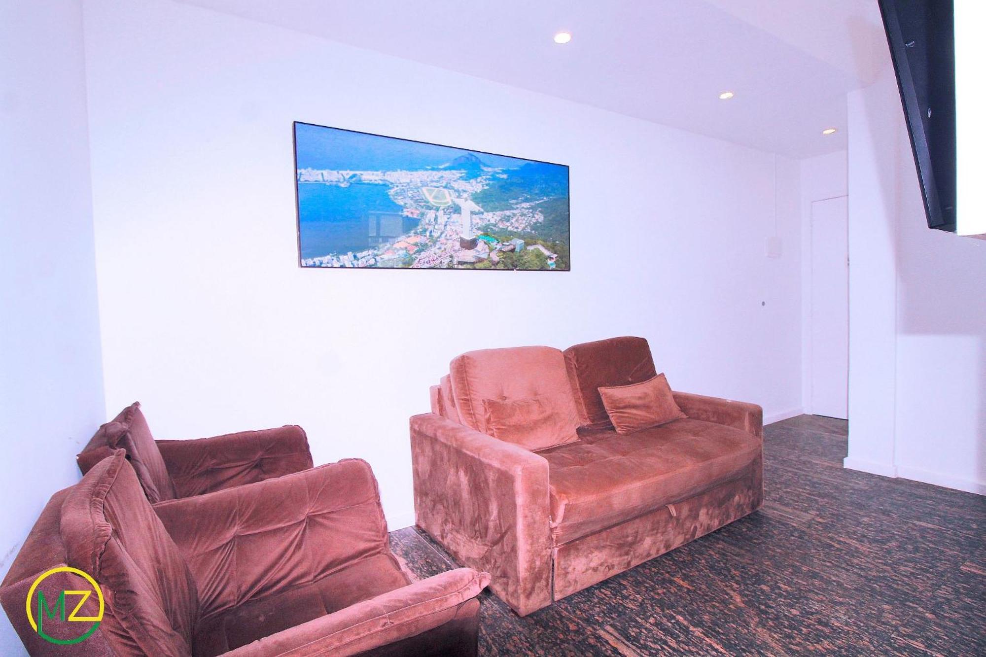 Sala C/ 2 Banheiros 4 Pessoas Apartamento Río de Janeiro